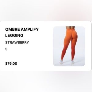 Alphalete Ombré Amplify Legging